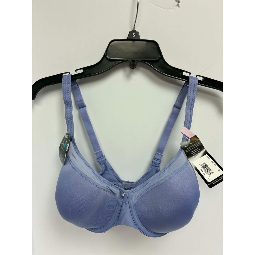 Bali ComfortLite Bra 36D Blue Underwire Breathable Full Coverage Support NWT‎